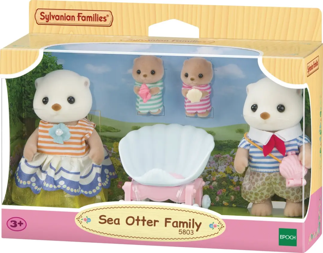 Sylvanian Families Familie Zeeotter 5803 - Multikleur