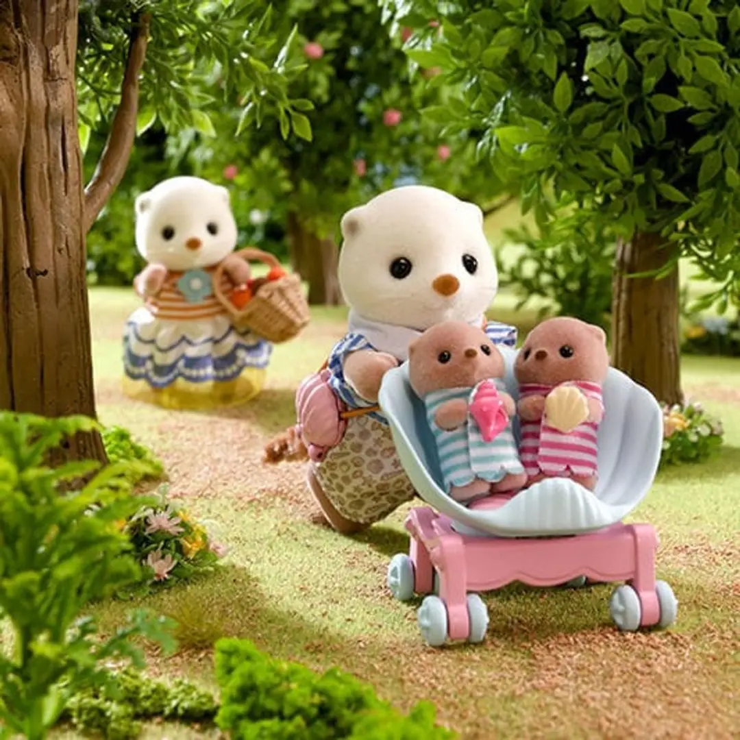 Sylvanian Families Familie Zeeotter 5803 - Multikleur