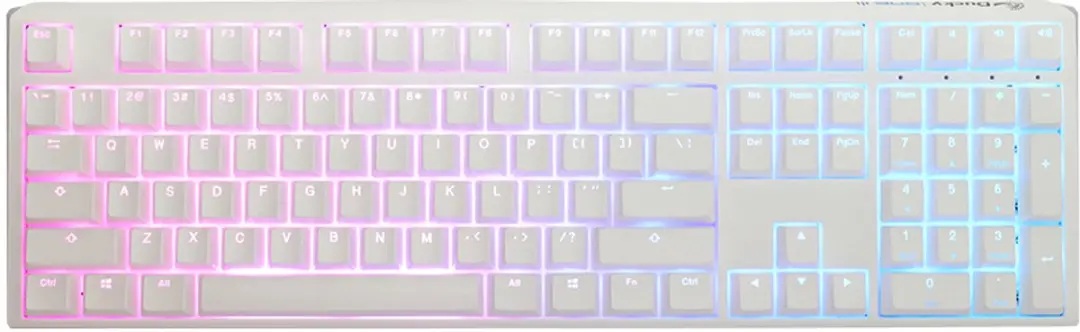 Ducky ONE 3 Daybreak MX Speed Wit/Lichtblauw