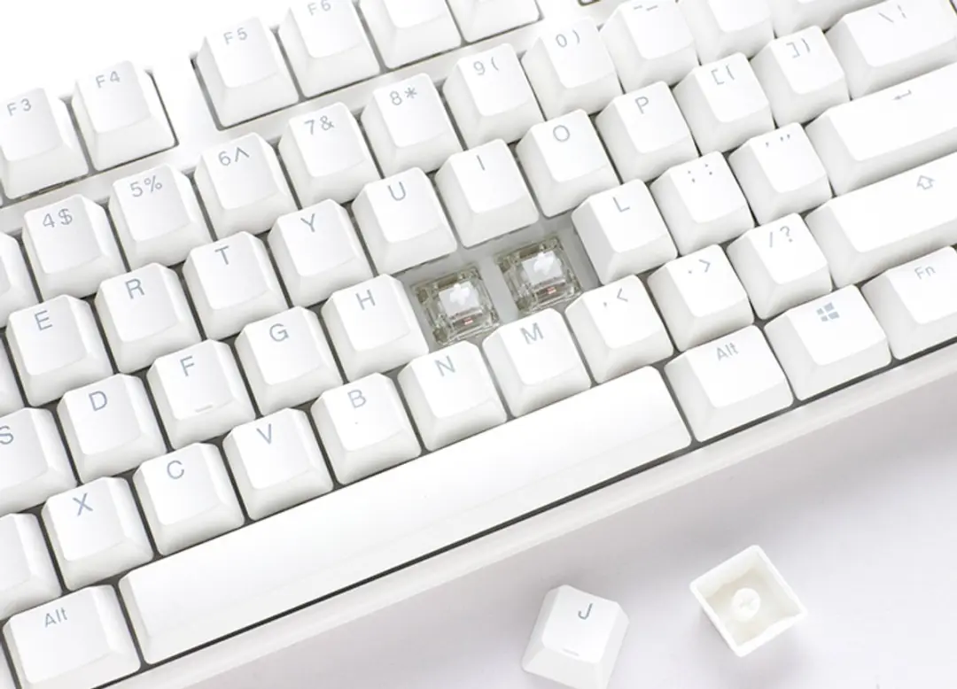Ducky ONE 3 Daybreak MX Speed Wit/Lichtblauw