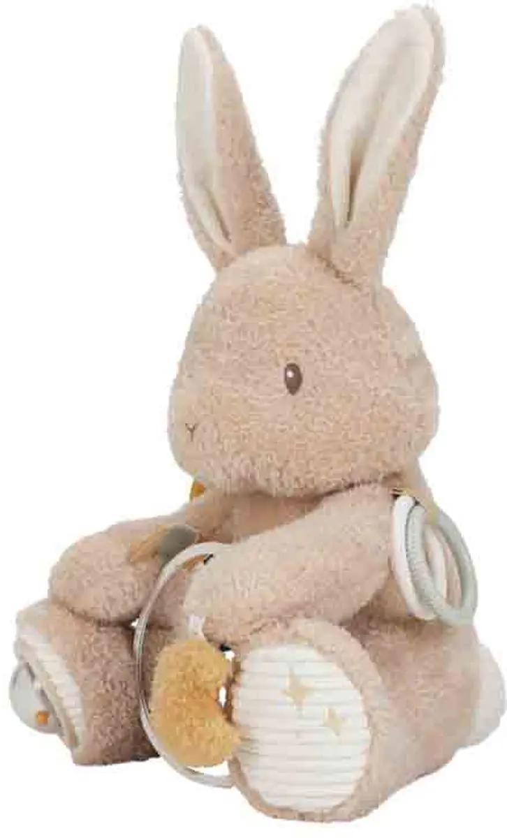 Little Dutch Activiteitenknuffel Baby Bunny - Bruin