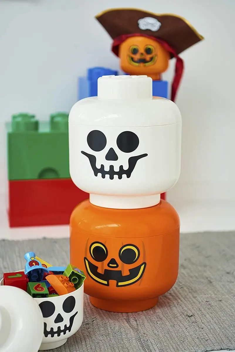 LEGO Iconic Opbergbox Pompoen 16cm - Oranje