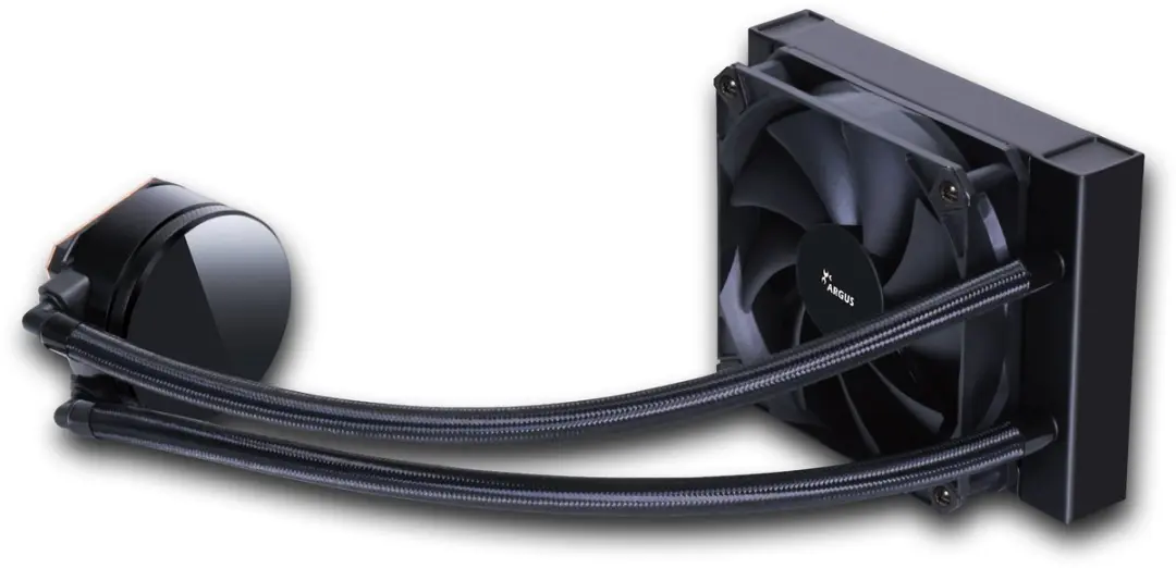 Inter-Tech B-120 Processor Vloeistofkoeler 12cm - Zwart