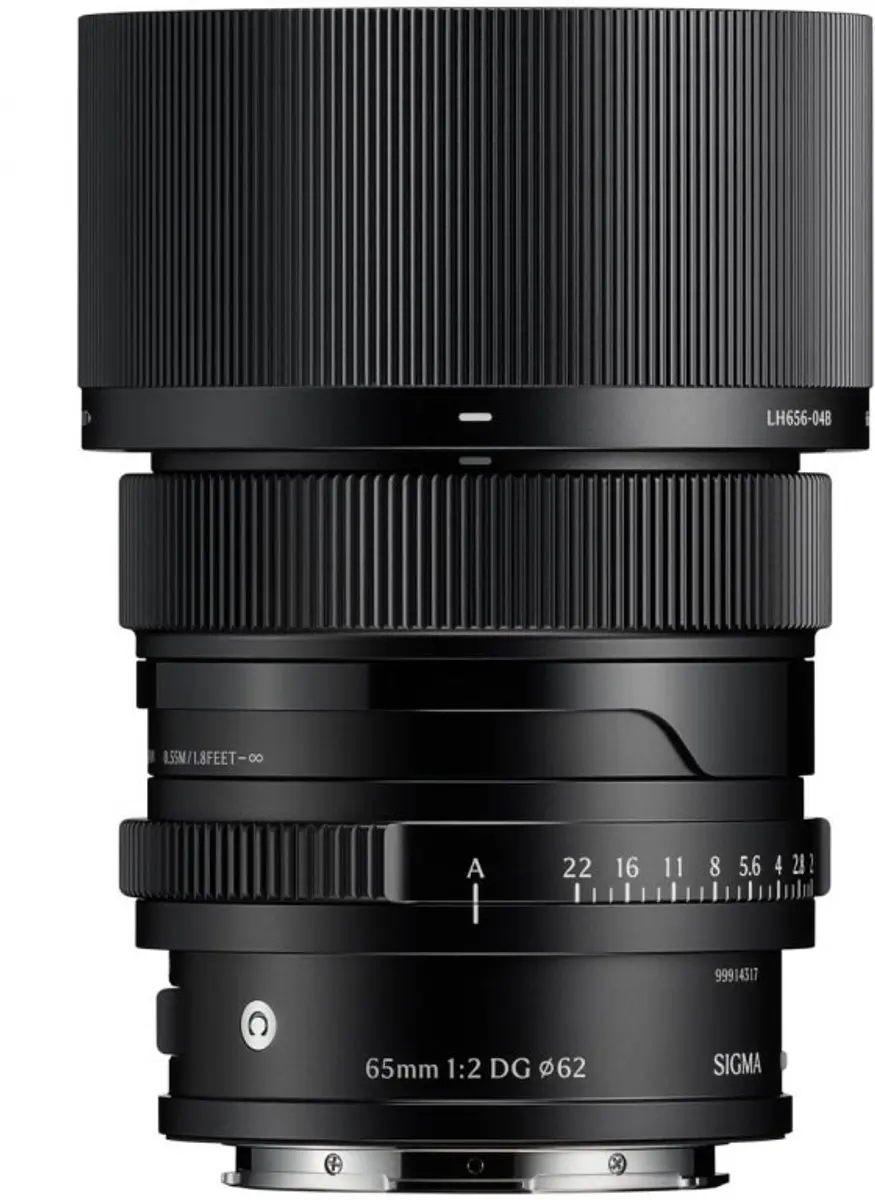 Sigma 65mm f/2 DG Black Contemporary