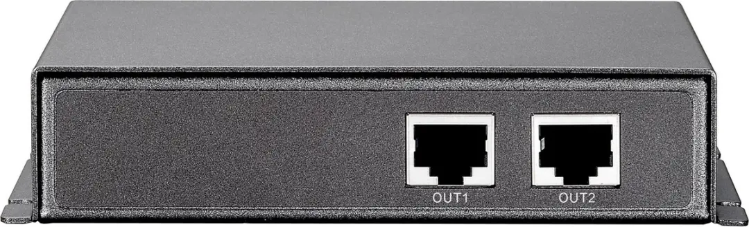 LevelOne POR-0202 Netwerkextender - 3x FE PoE-Plus - Zwart