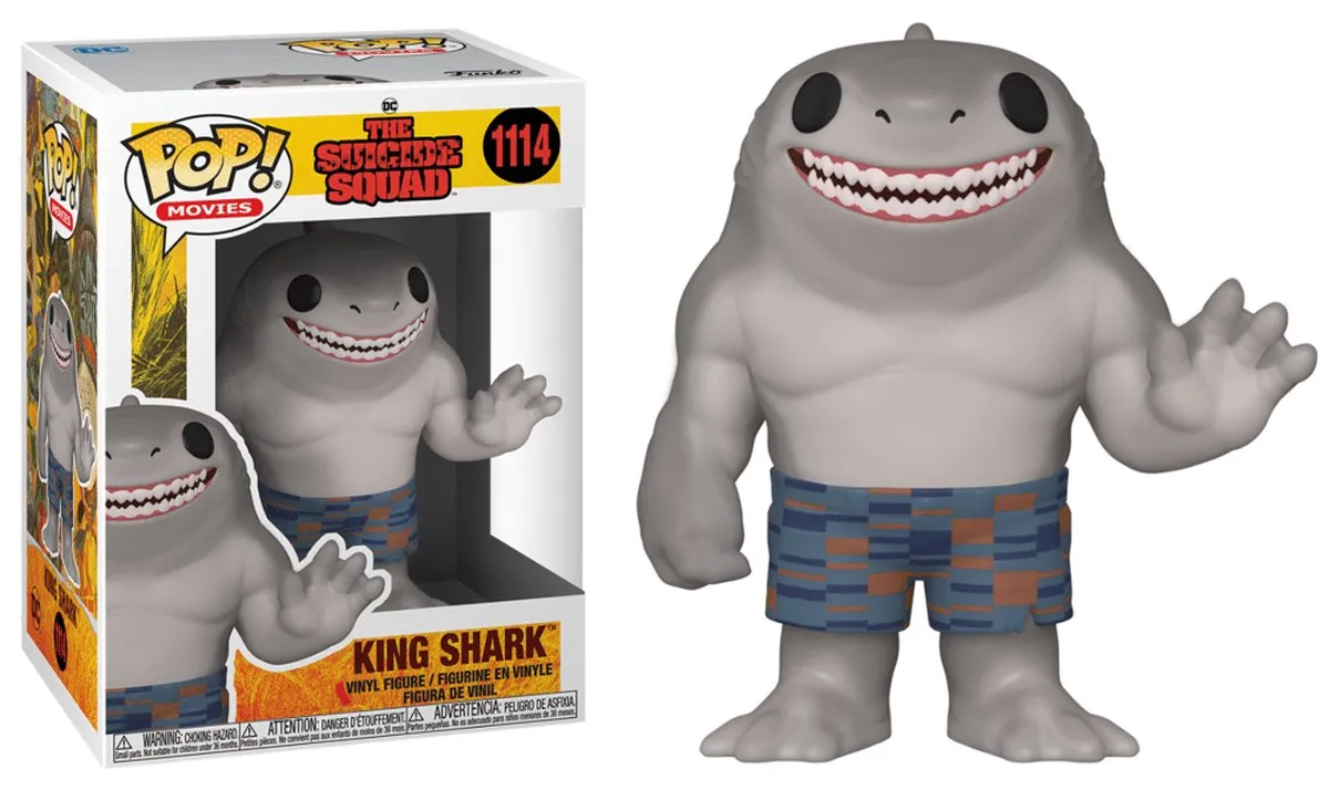 Funko DC Comics POP! King Shark 56019 - Verzamelfiguur 9cm - Multicolours