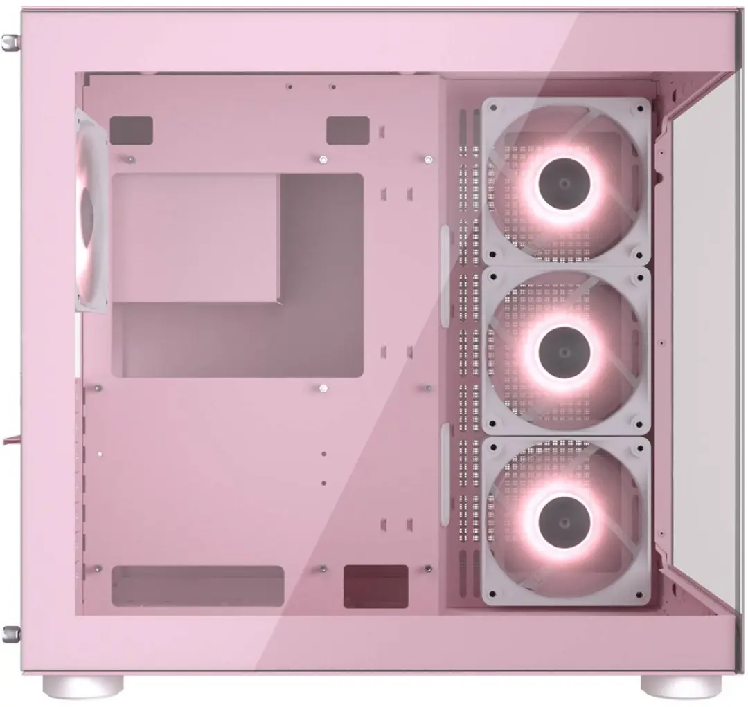 Cougar CGR-5KA1P-RGB Midi Tower - Roze