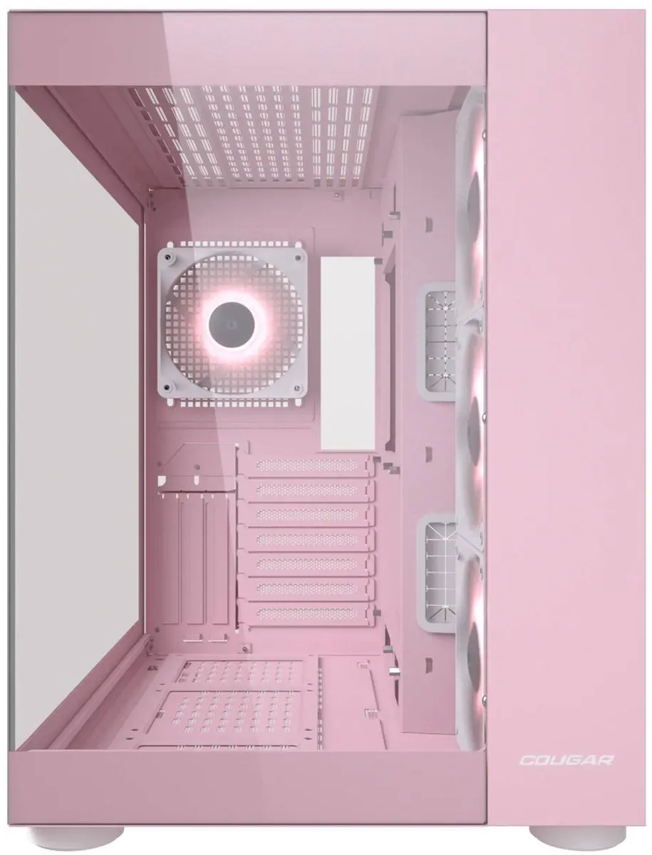 Cougar CGR-5KA1P-RGB Midi Tower - Roze