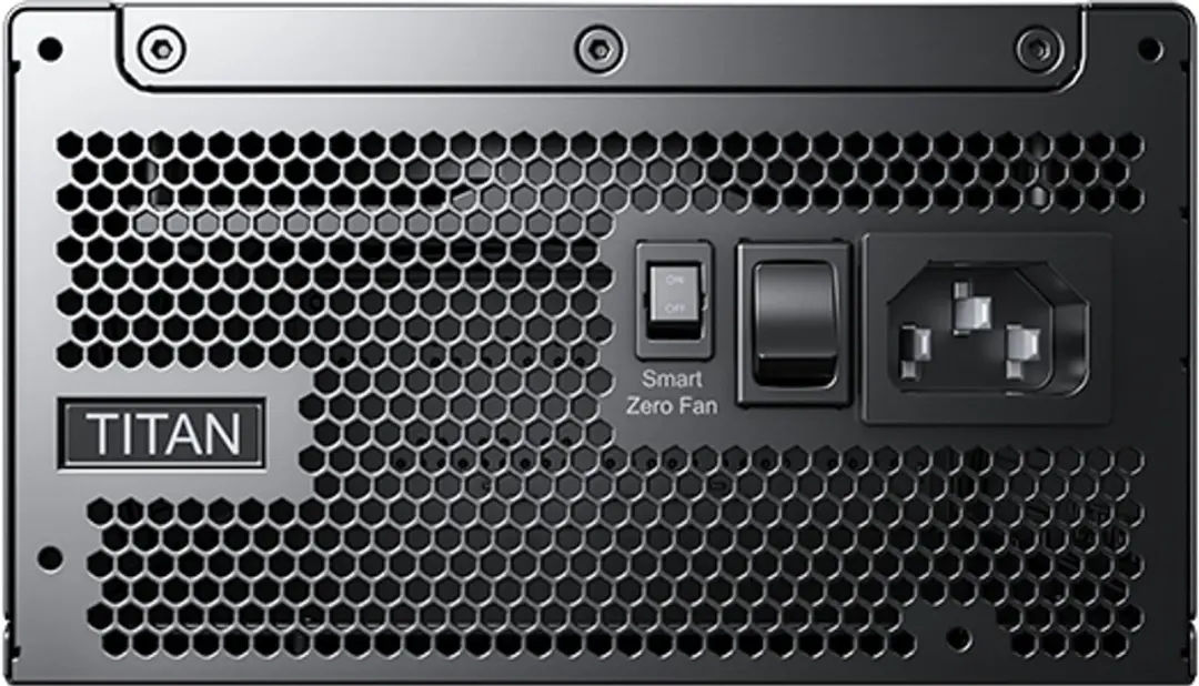 Montech Titan Gold 850W Voeding - 850W Modulair - Zwart