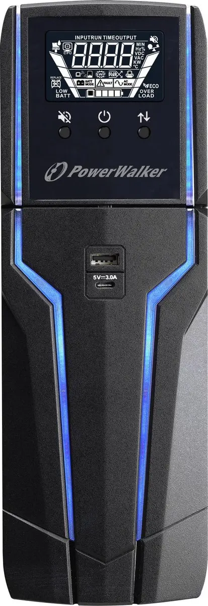 PowerWalker VI 1500 GXB Line-interactive UPS - 900W - 8 Stopcontacten - Zwart
