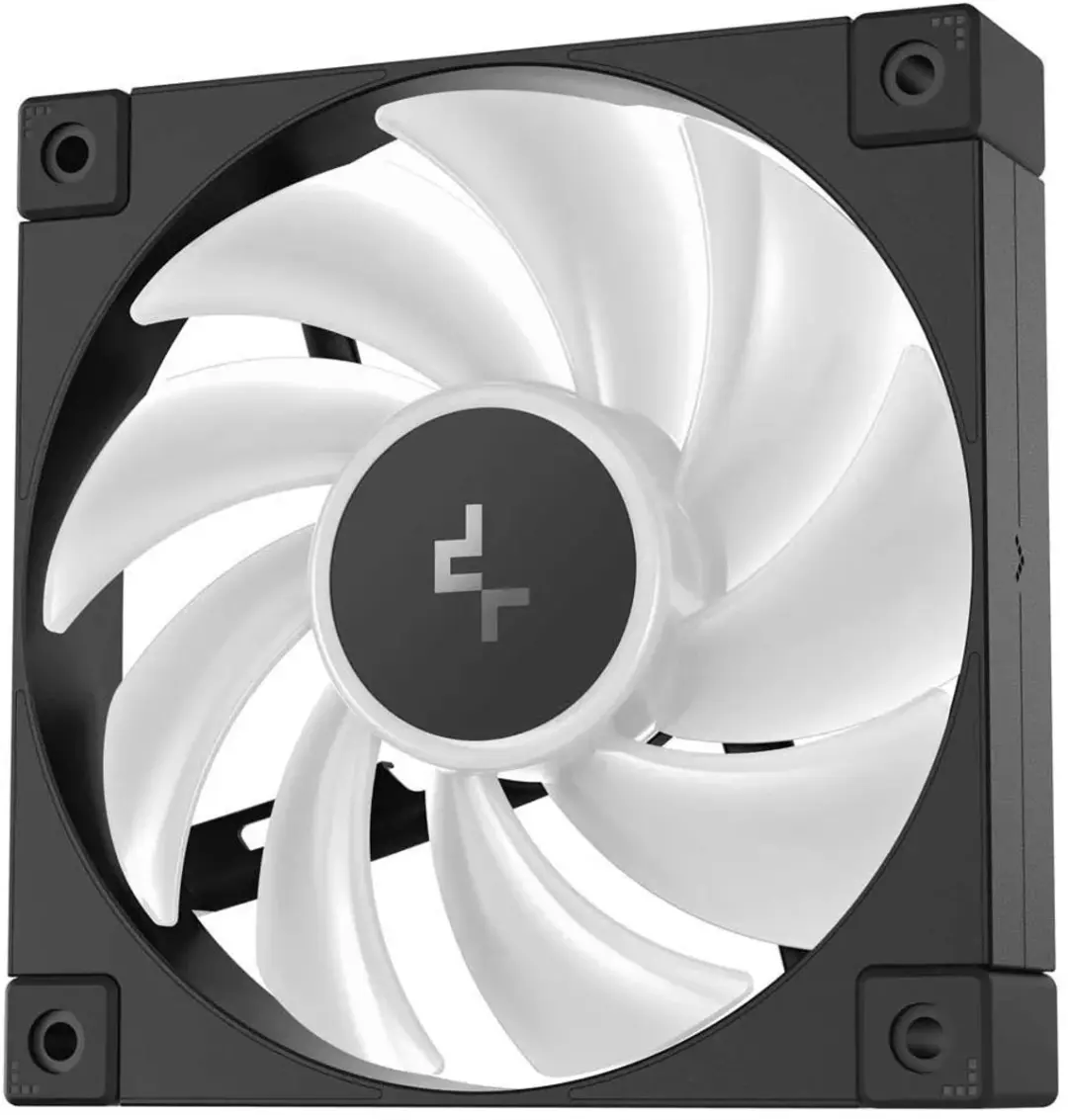 DeepCool FD12 ARGB 3-pack - 120mm Ventilatoren - Zwart/Wit
