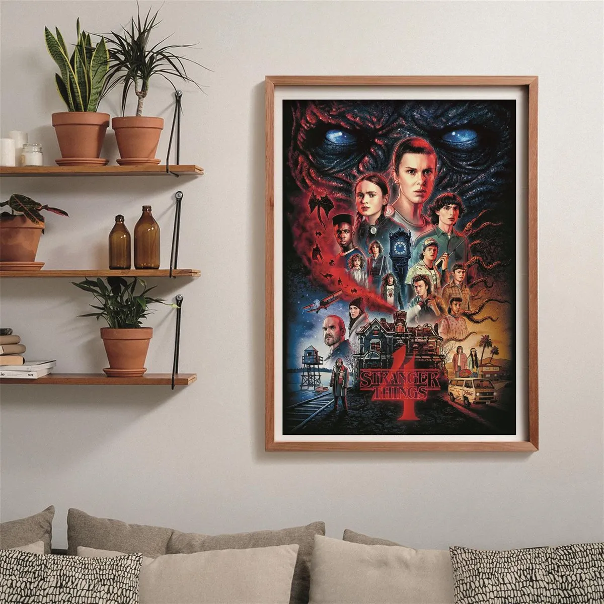 Clementoni Stranger Things Seizoen 4 Puzzel 1000 Stuks - Multikleur - afbeelding 6 van 6