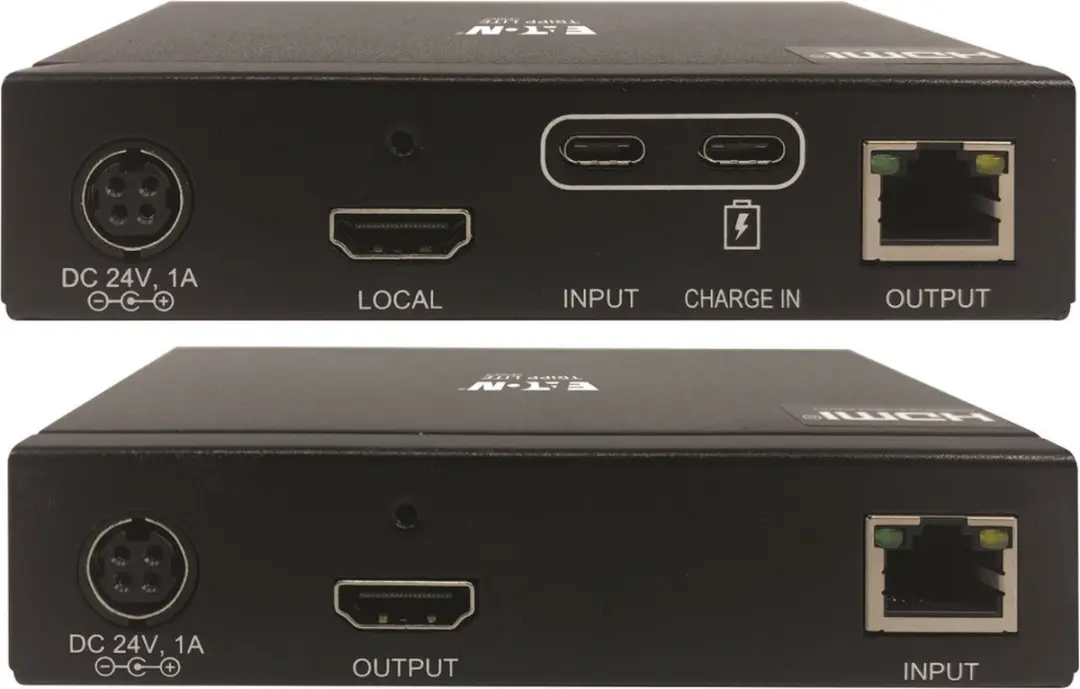 Tripp Lite B127A-1A1-BCBH AV Extender - Zwart