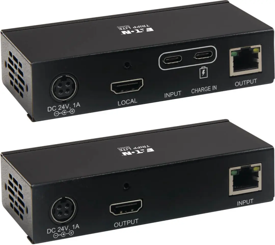 Tripp Lite B127A-1A1-BCBH AV Extender - Zwart