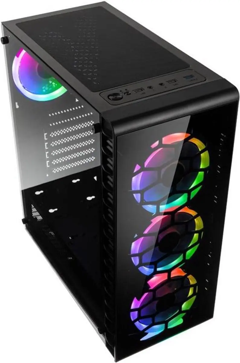 Kolink Observatory Lite RGB Midi Tower - Zwart