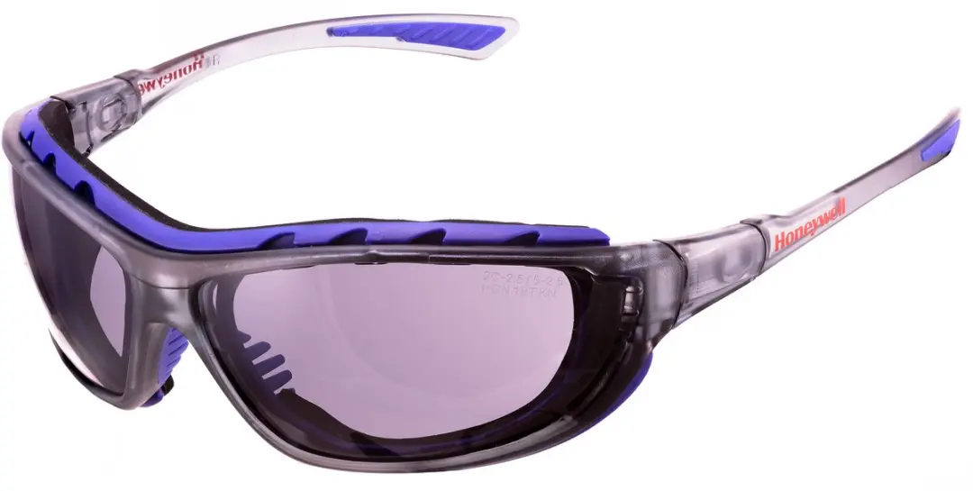 Honeywell SP1000 Veiligheidsbril - Zwart/Blauw