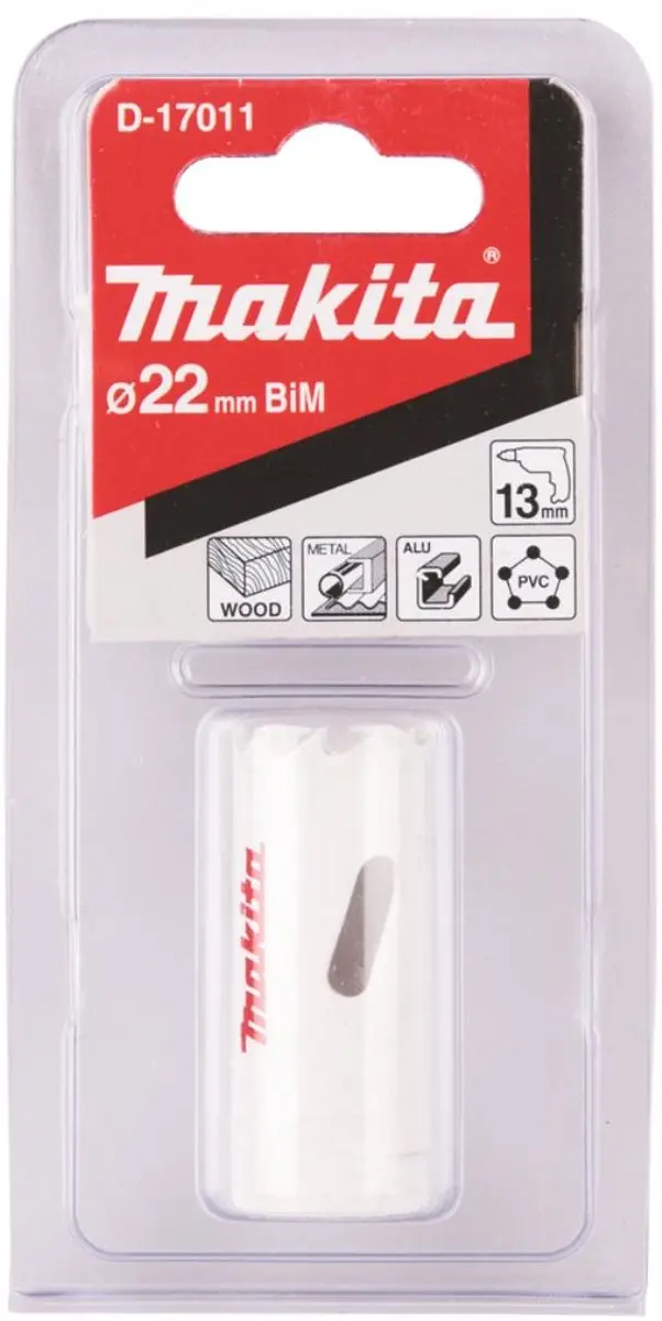 Makita D-17011 Gatzaag 22x38mm - afbeelding 2 van 3