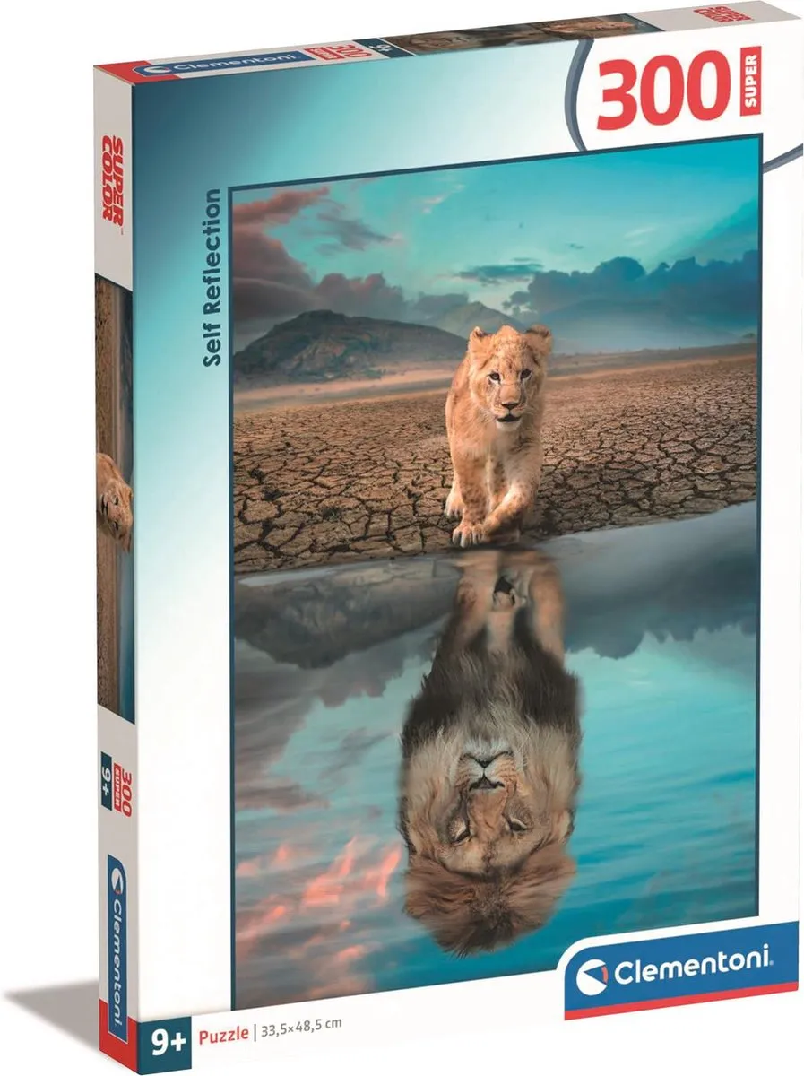 Clementoni Puzzel 300 Stukjes Self Reflection - Multicolor