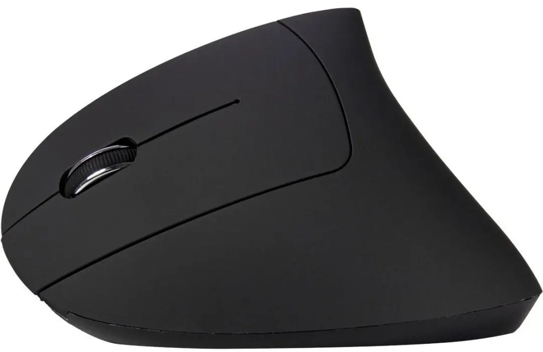 Intertech KM-206L Ambidextrous Draadloze Muis 1600 DPI - Zwart/Wit