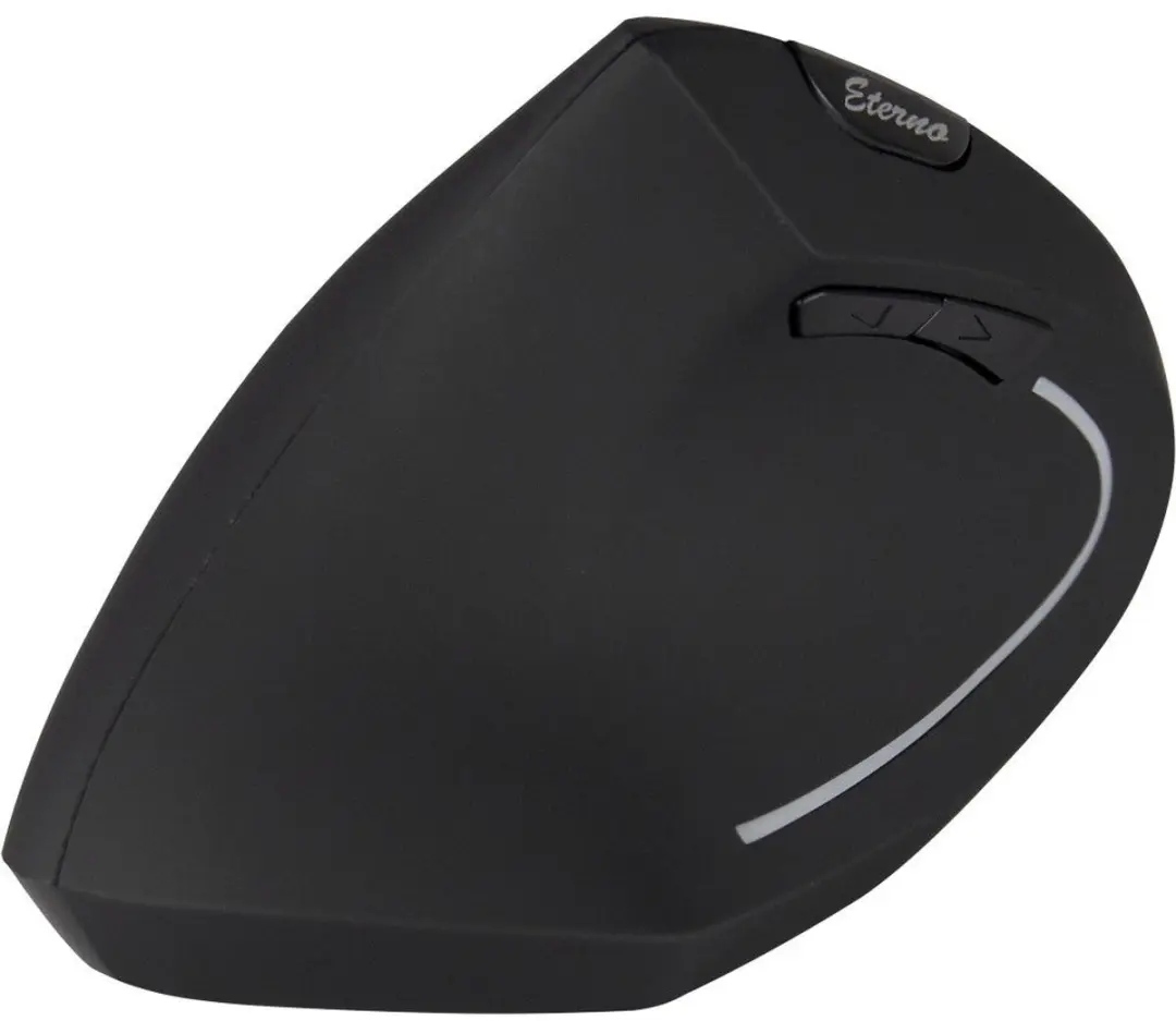 Intertech KM-206L Ambidextrous Draadloze Muis 1600 DPI - Zwart/Wit