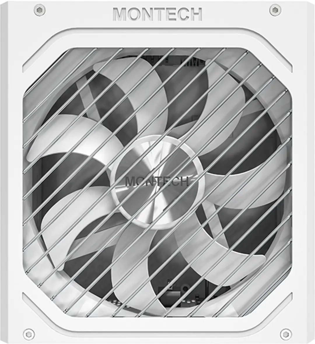 Montech TITAN PLA 750W Voeding - Wit
