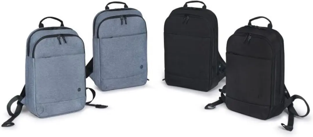 Dicota D32015-RPET Laptoptas 14 inch - Zwart - afbeelding 2 van 6