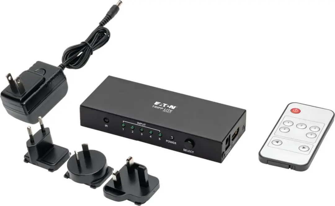 Tripp Lite B119-005-UHD KVM-switch - Zwart
