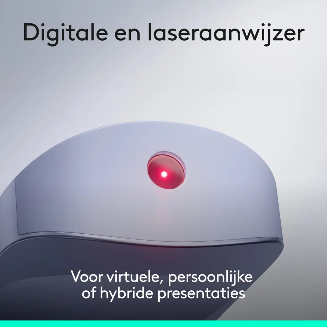 Logitech Spotlight 2 Draadloze Presentatieklikker - Lila - afbeelding 6 van 6