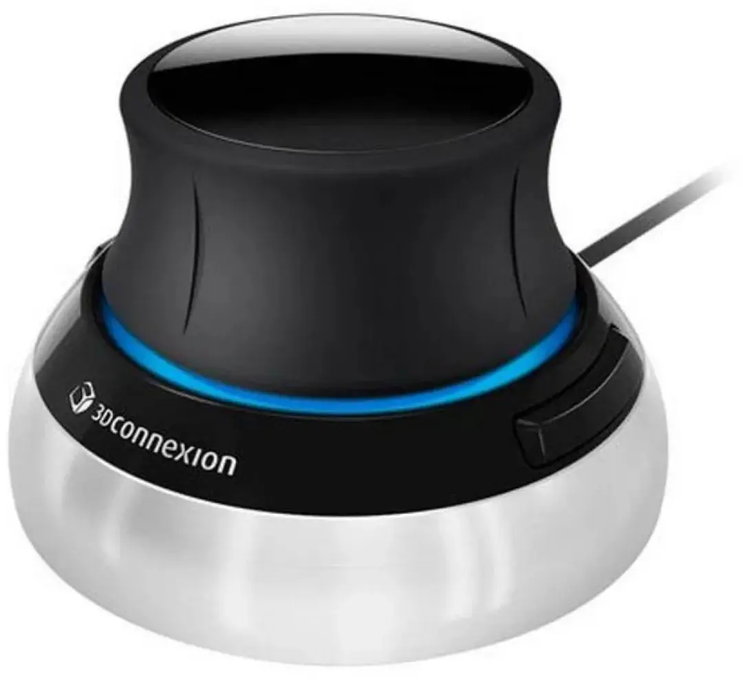 3Dconnexion SpaceMouse Compact 3DX-700059 - Zwart/Zilver