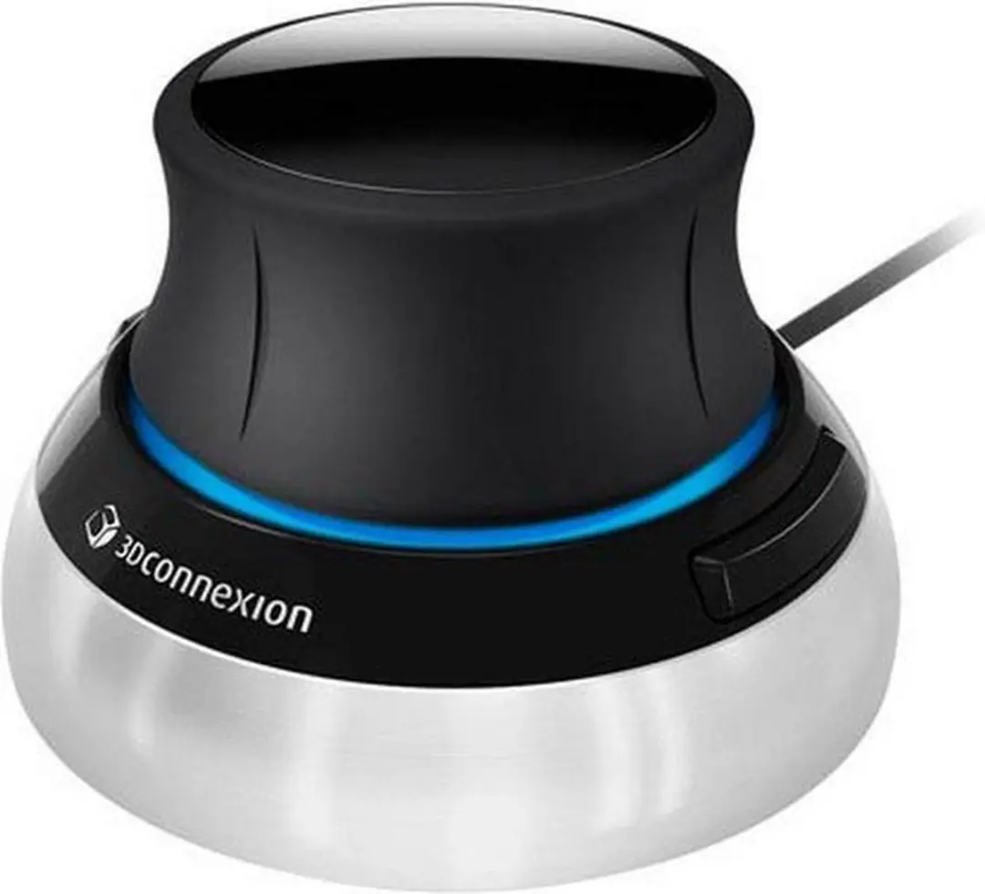3Dconnexion SpaceMouse Compact 3DX-700059 - Zwart/Zilver