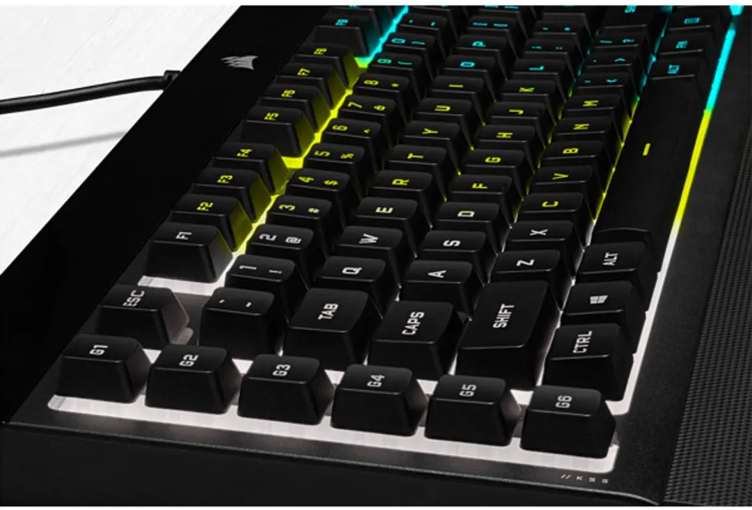 Corsair K55 RGB Pro Gaming Toetsenbord - BE AZERTY - Zwart