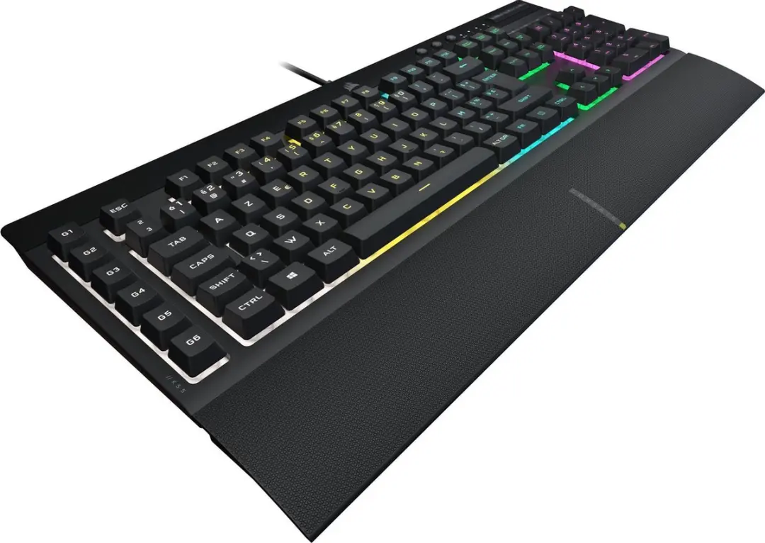 Corsair K55 RGB Pro Gaming Toetsenbord - BE AZERTY - Zwart