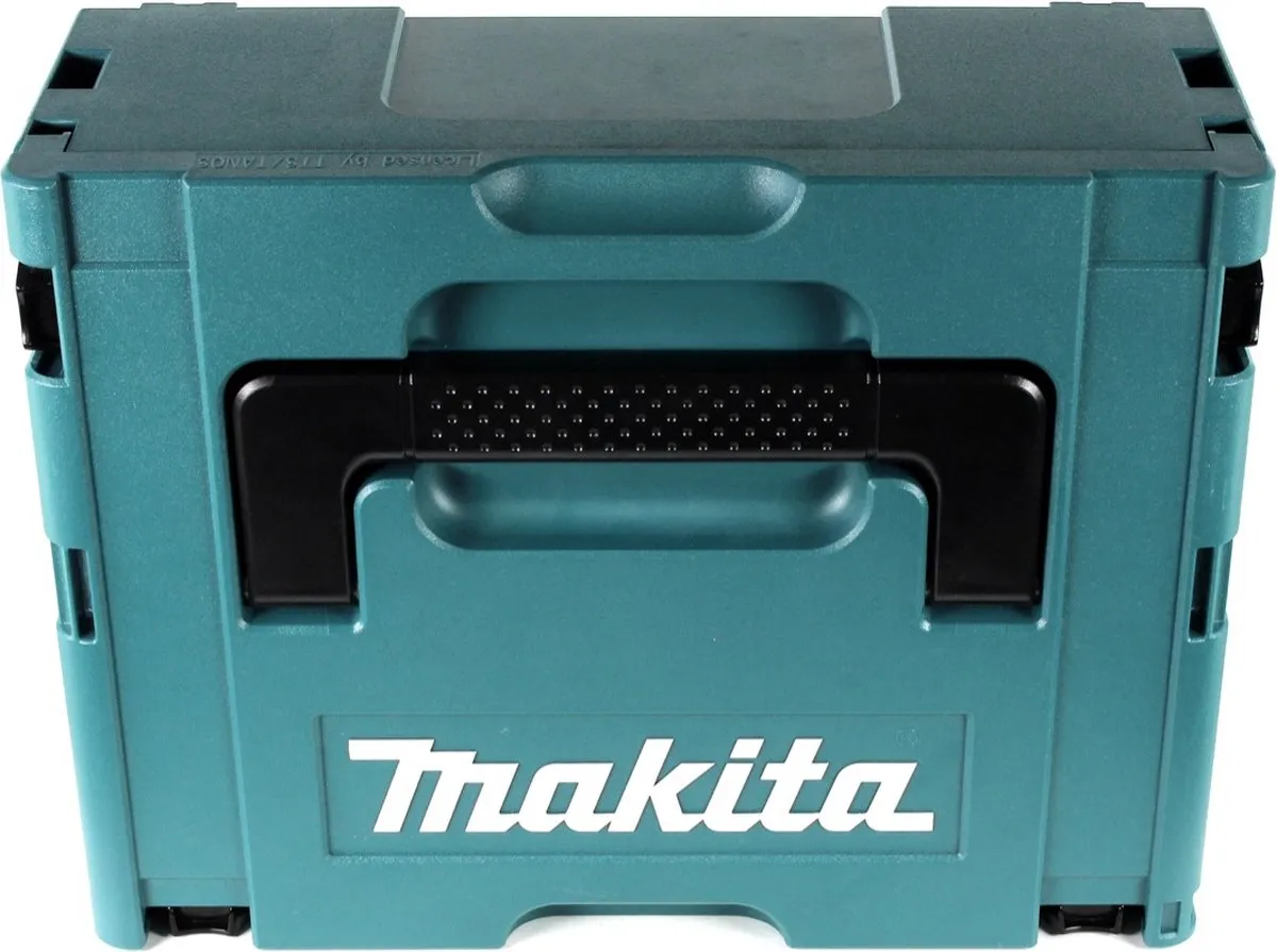Makita DGA 511 RGJ Haakse Slijper 125mm - 2x 6,0Ah Accu + Oplader