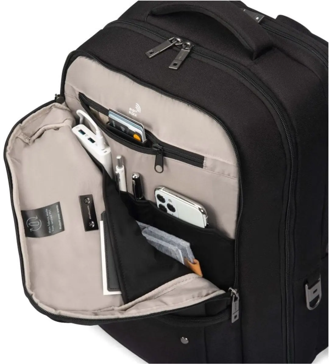 Dicota D32162-RPET Laptoptas 29.4L - 16 inch - Zwart