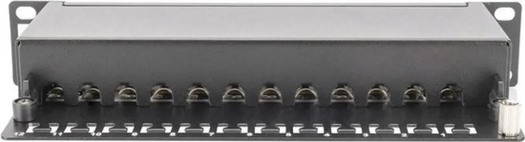 Digitus DN-91612S Netwerkpatchpaneel 12 Poorten CAT 6 - 1 HE - afbeelding 6 van 6