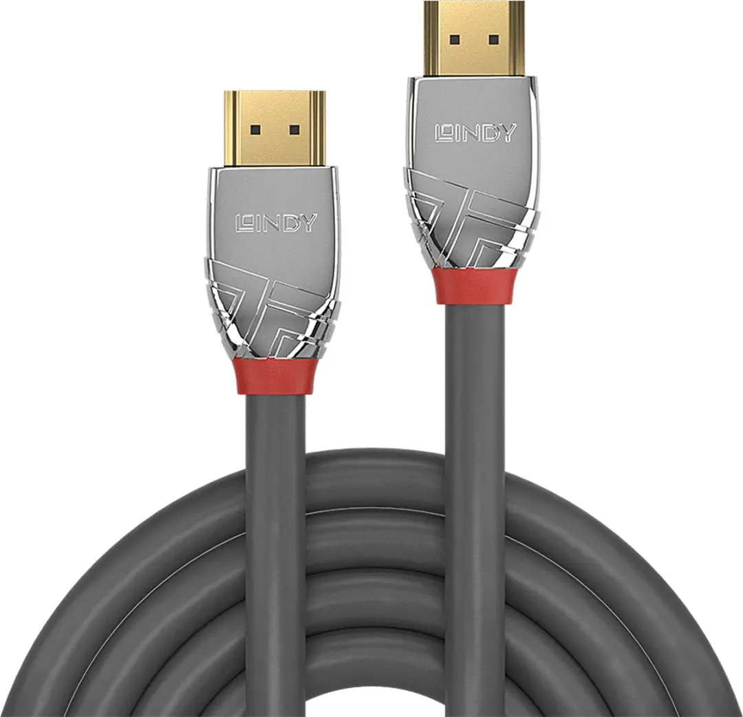 Lindy Cromo Line Standard HDMI-kabel 7.5m - Grijs - 4K