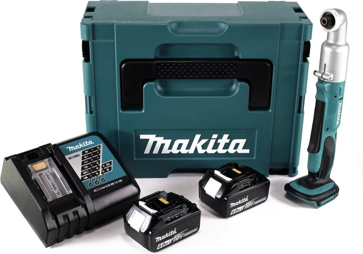 Makita DTL061RGJ Slagmoersleutel 18V - 2x 6.0Ah + Lader