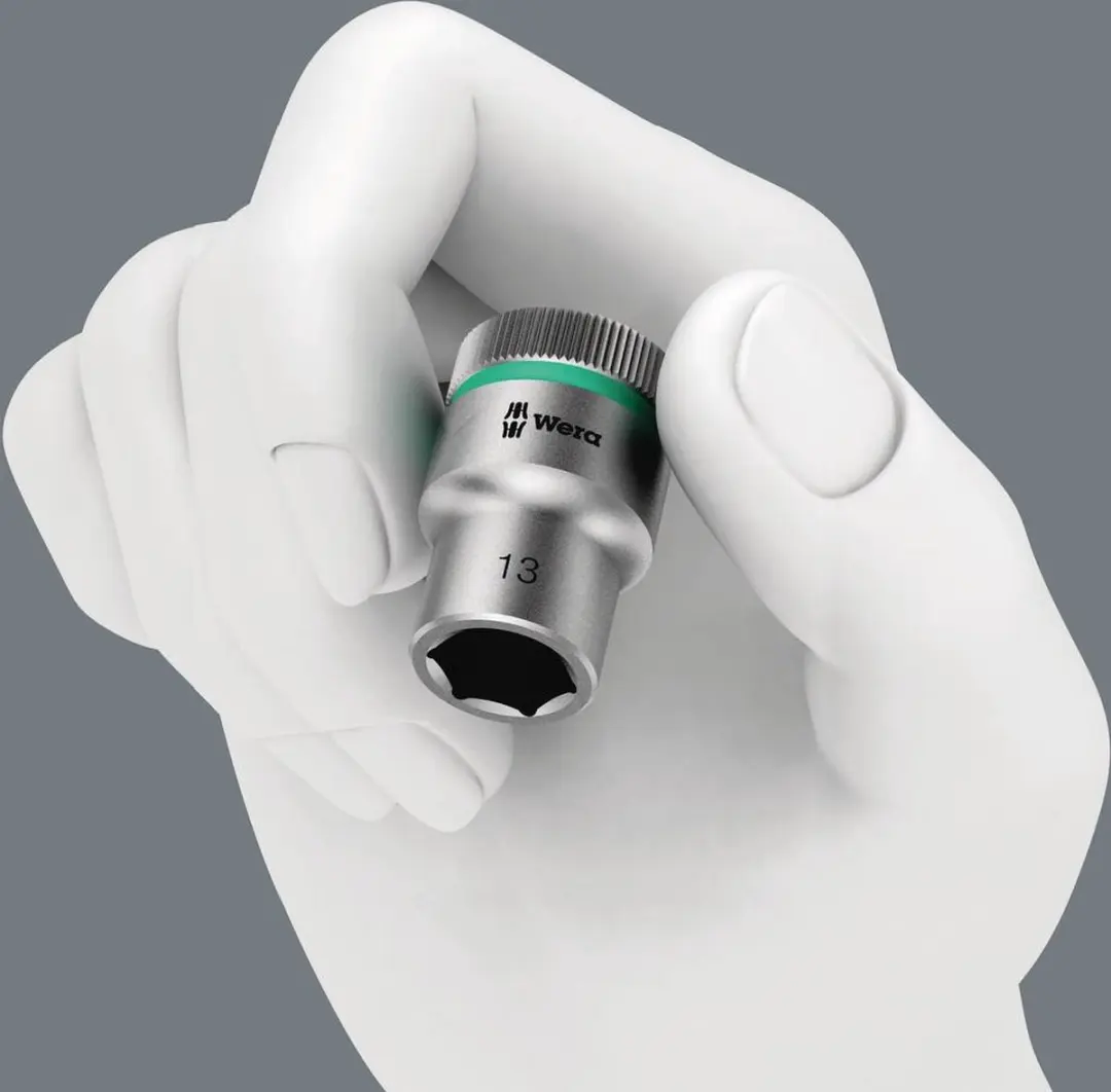 Wera B 4 Zyklop 05005430001 Dopsleutelset 9-delig - 3/8" - afbeelding 6 van 6