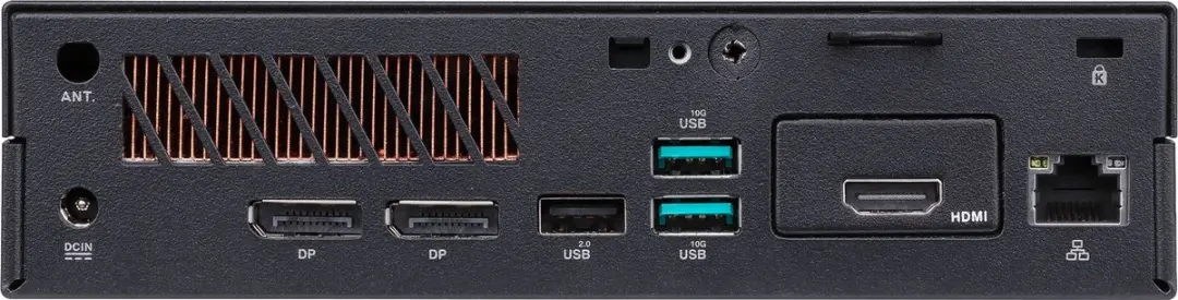 ASUS PB63-B3203AH Mini PC - i3-14100 8GB 256GB SSD - Zwart