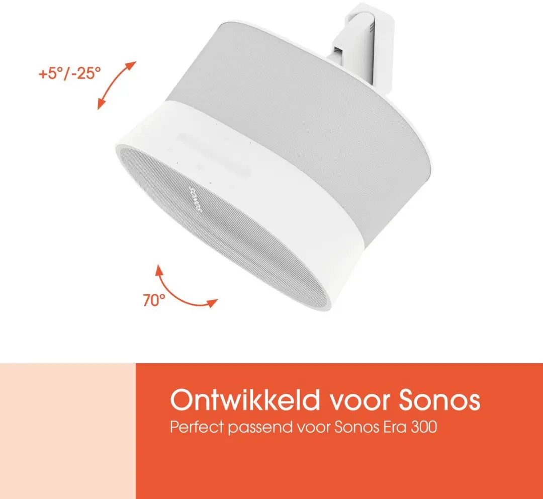Vogel's SWM 4023 Muurbeugel voor Sonos Era 300 - Wit - afbeelding 6 van 6