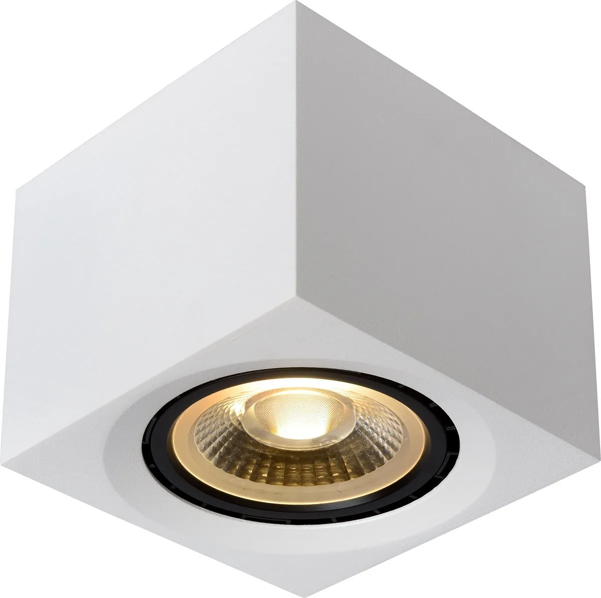 Lucide FEDLER Plafondspot LED - 1x12W 2200K/3000K Wit
