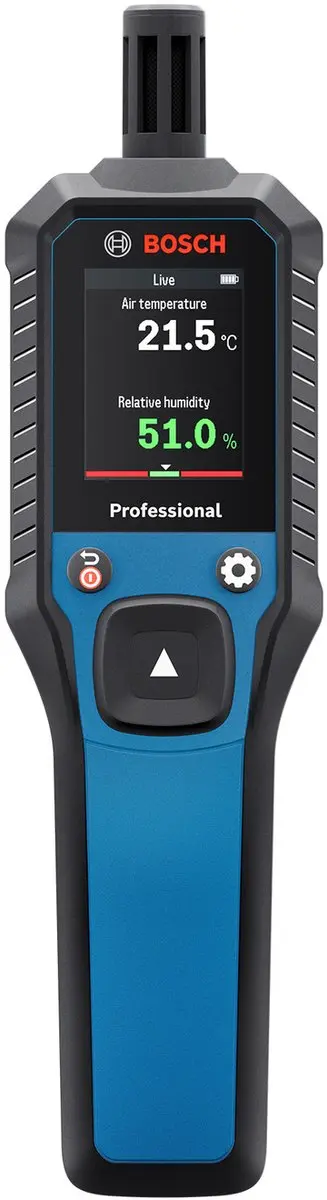 Bosch Professional GDH 1-17 Vochtmeter - Blauw/Zwart