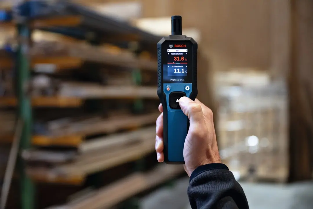 Bosch Professional GDH 1-17 Vochtmeter - Blauw/Zwart