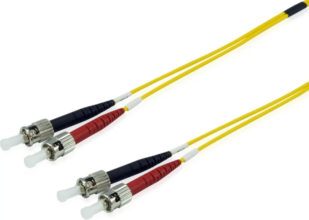 Equip 252236 Glasvezel kabel 10 meter ST OS2 Geel