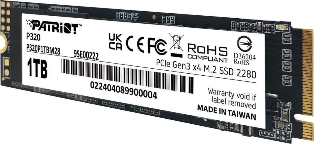 Patriot Viper P320 P320P1TBM28 SSD NVMe 1TB