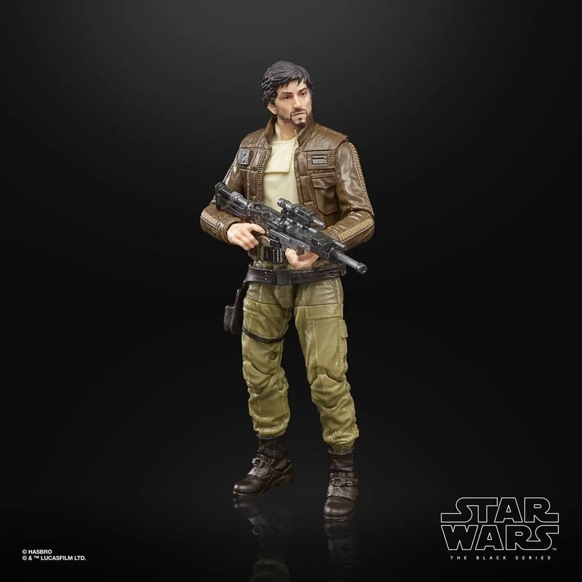 Disney Star Wars Captain Cassian Andor Actiefiguur 15cm - Black Series 2021
