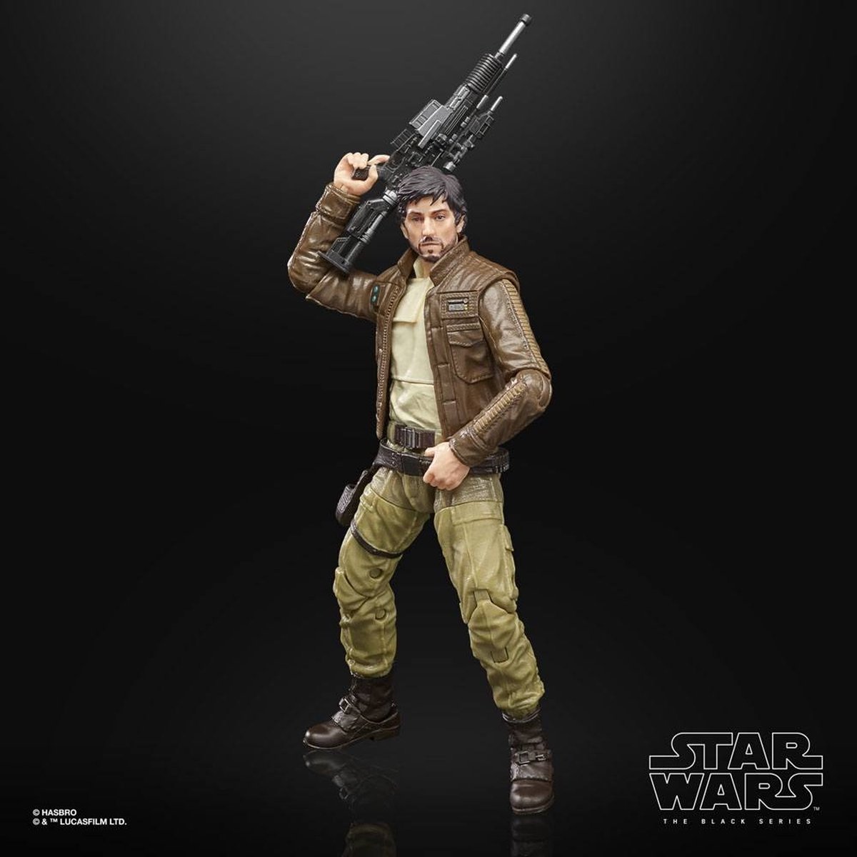 Hasbro Star Wars Actiefiguur Captain Cassian Andor 15 cm Rogue One Black Series 2021 Multicolours