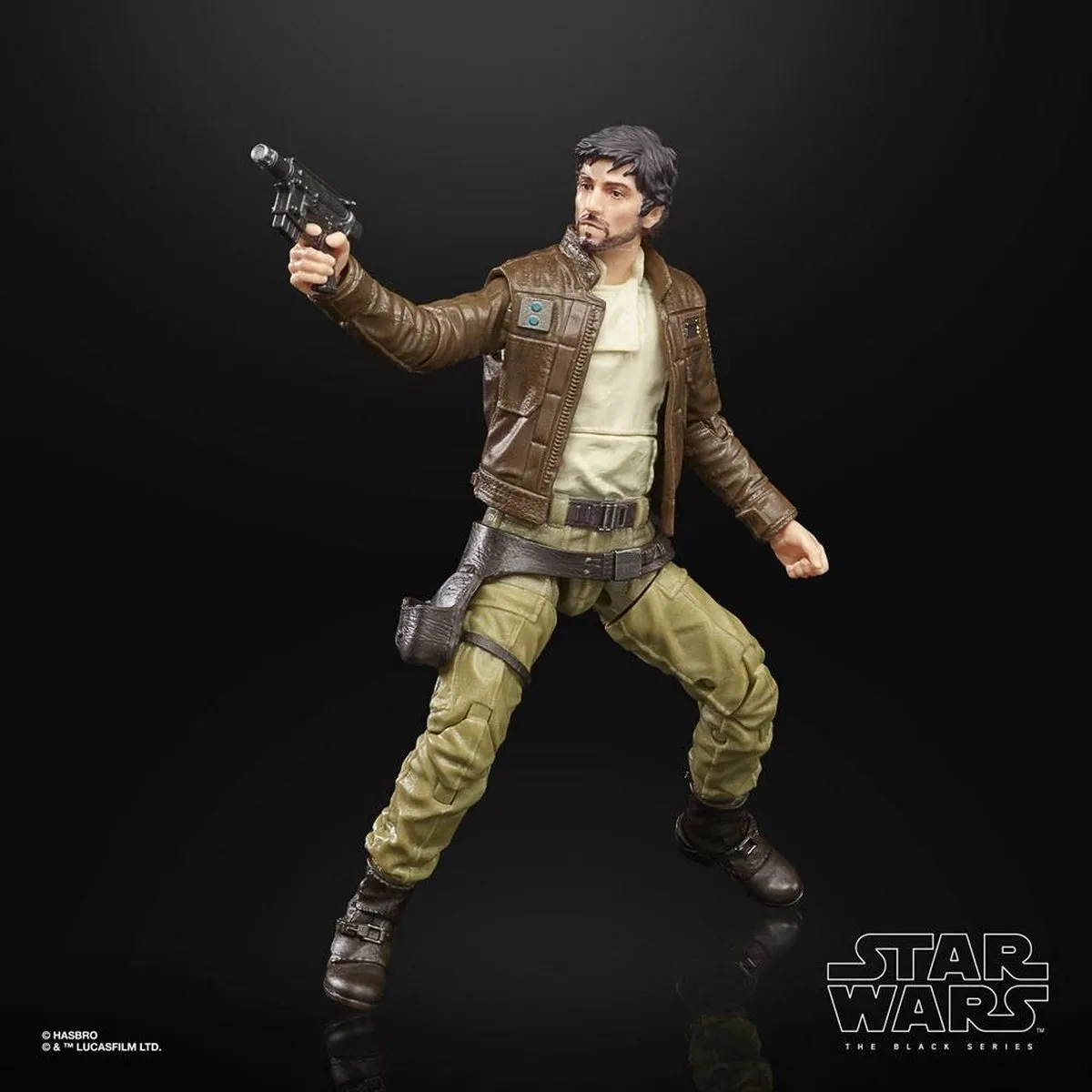 Disney Star Wars Captain Cassian Andor Actiefiguur 15cm - Black Series 2021 - afbeelding 6 van 6