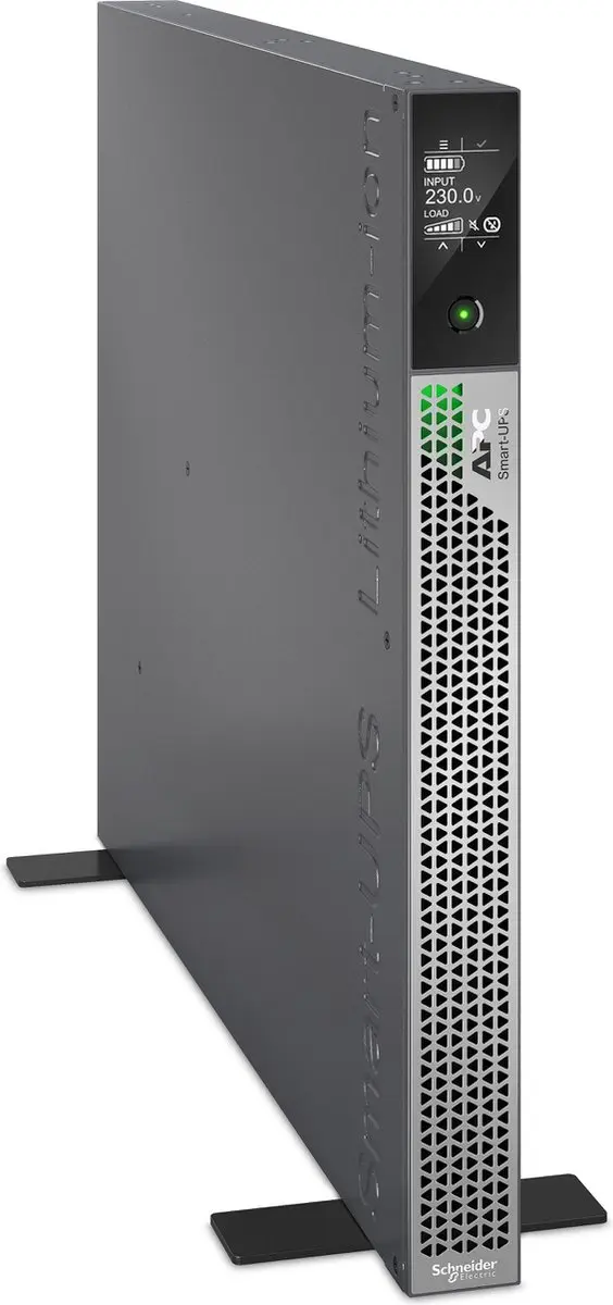 APC Smart-UPS Ultra SRTL3KRM1UINC 3kW - 1U Rack/Tower/Wall - Grijs/Zilver