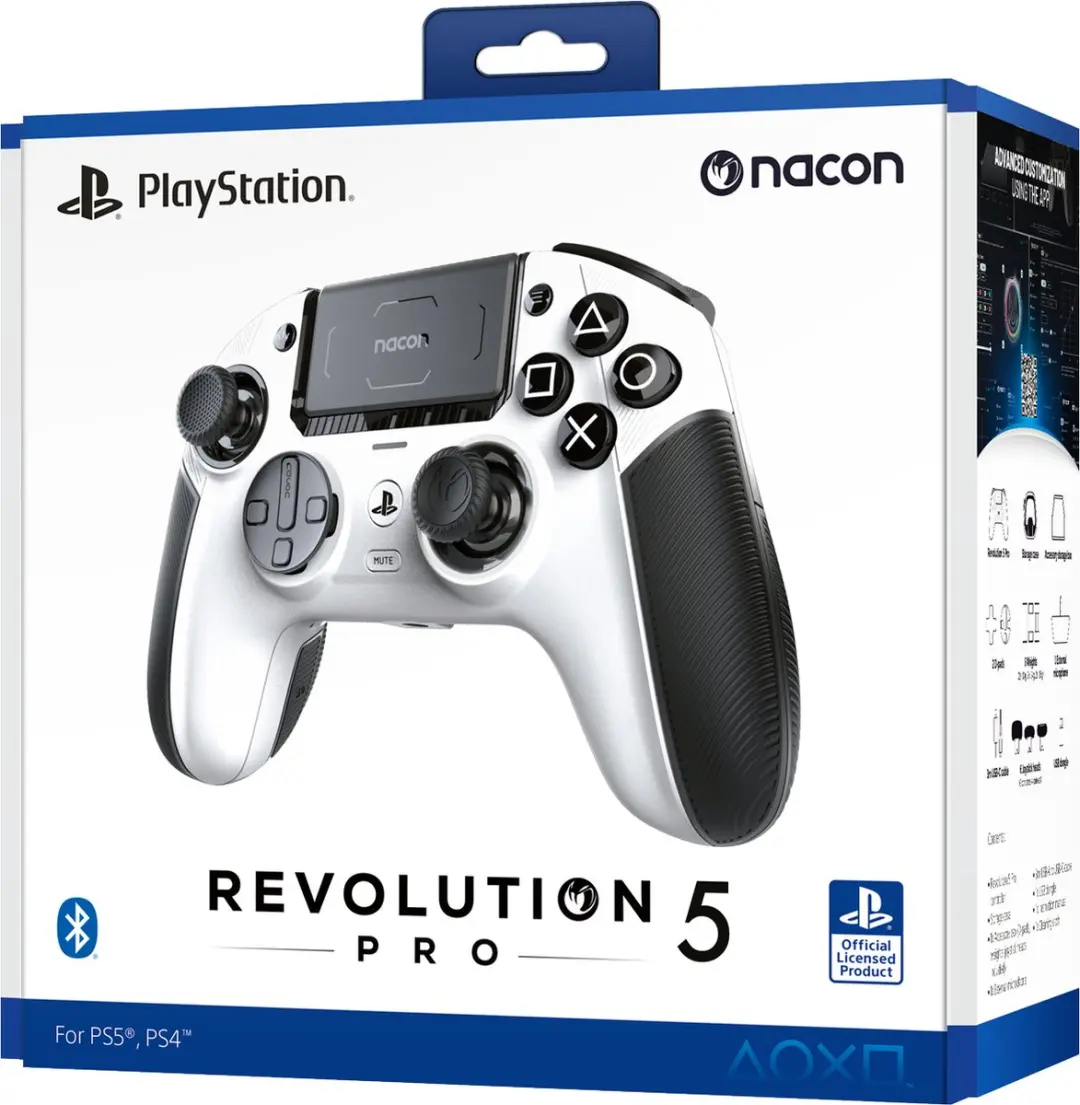 Nacon Revolution 5 Pro Controller PS5 - Wit - afbeelding 6 van 6